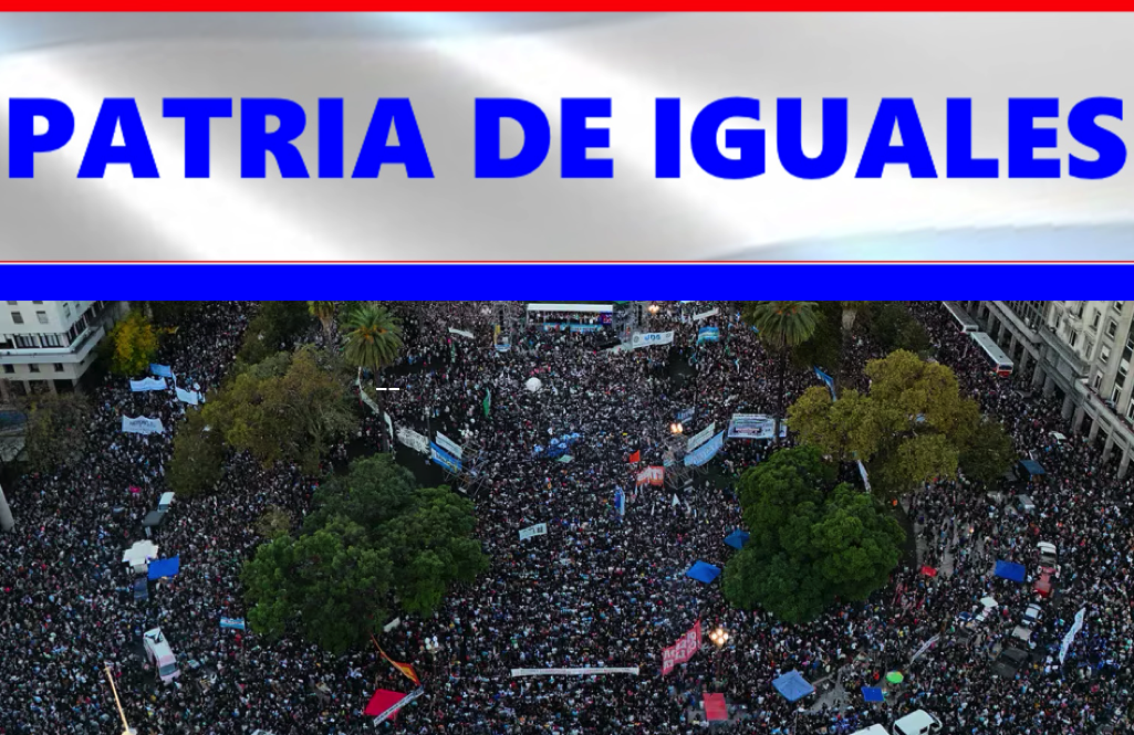 Nueva Democracia y una Patria de Iguales