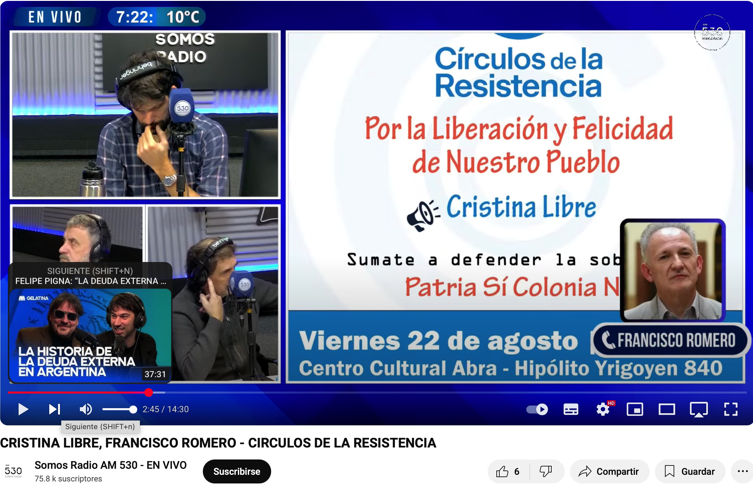 Circulos de la Resistencia- #CristinaLibre